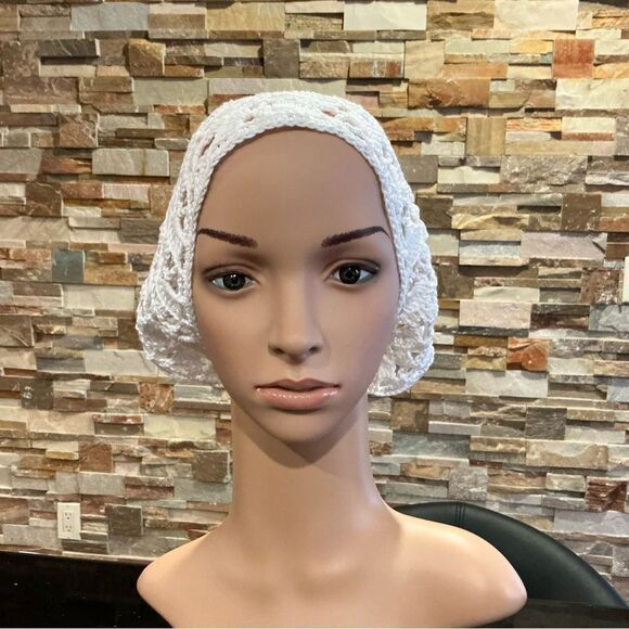 Handmade Crochet Bandana - Picture 1 of 6